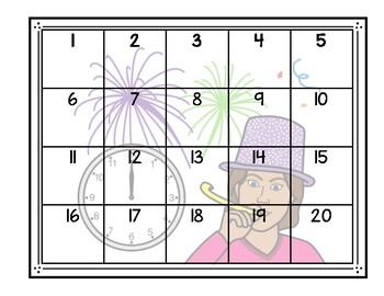Preview of New Years Number Puzzles