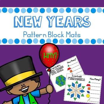 Preview of New Years Pattern Blocks Mats