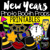 New Years Photo Booth Props {Made by Creative Clips Clipart}