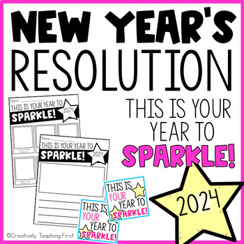 Preview of New Years 2024 Resolution This is Your Year to Sparkle
