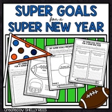 New Years Resolution 2024 Bulletin Board and Goals Writing