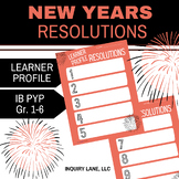 New Years Resolution Goal Setting Writing Activity Learner
