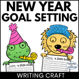 New Years Resolution 2024 Craft - New Years Goal Setting