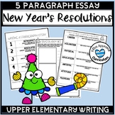New Years Resolutions 2022 New Years Activities 5 Paragraph Writing