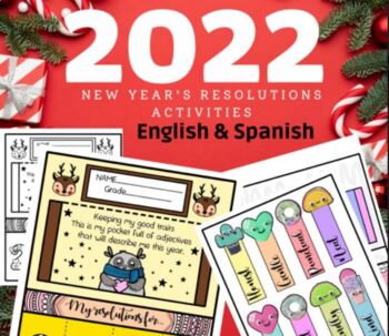 Preview of New Years Resolutions 2022 ❤️ Writing craft ❤️ ENGLISH & SPANISH