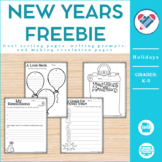 New Year's Resolutions and Goals Freebie PDF and Digital