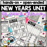 New Years Speech Therapy Activities: Open-Ended