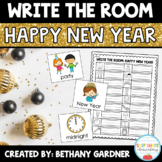 New Years - Write-the-Room Activity + Fast Finishers!
