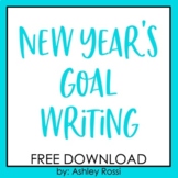 New Years Writing 2022 | FREE Goal Writing