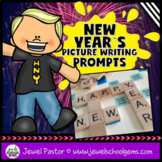 New Years Writing Activities 2024 Prompts and Writing Paper