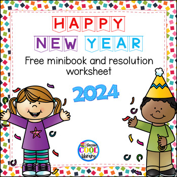 Preview of New Year's Mini Book {Freebie}