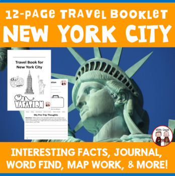 Preview of New York City Vacation Travel Booklet