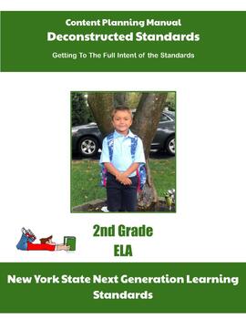 Preview of New York Deconstructed Standards Content Planning Manual 2nd Grade ELA