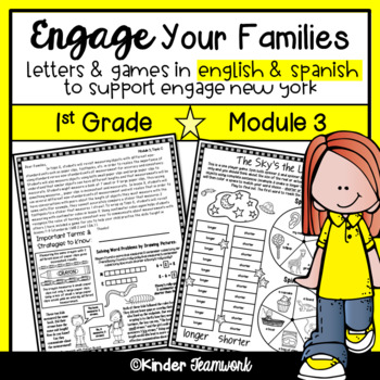 Preview of Engage New York Math Letters and Games: First Grade, Module 3