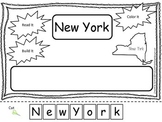 New York Read it, Build it, Color it Learn the States pres