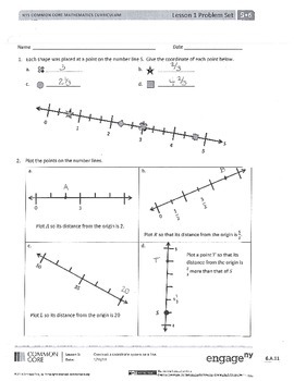 Preview of New York State Common Core Math Grade 5 Answer Key Module 6 Lessons 1-3, 6 and 7
