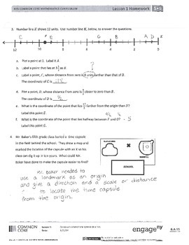 New York State Common Core Math Grade 5 Answer Key Module 6 Lessons 1 3 6 And 7