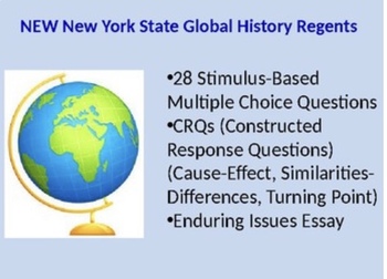 Preview of New York State Global History Regents DISTANCE LEARNING Bundle