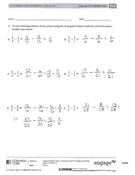 common core mathematics curriculum lesson 3 homework