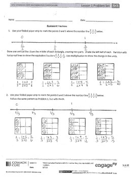 Grade 5 Module 4 Answer Key : EngageNY Grade 5 Module 2 Answer Key by MathVillage | TpT / Grade 4 module 5 fraction equivalence, ordering, and operations.