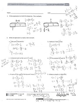 Preview of New York State Grade 5 Math Common Core Module 4 Lesson 10-12 Answer Key