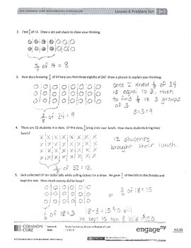 Preview of New York State Grade 5 Math Common Core Module 4 Lesson 6-9 Answer Key