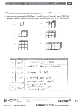 Preview of New York State Grade 5 Math Common Core Module 5 Lesson 1-4 Answer Key