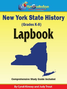 Preview of New York State History Lapbook / Interactive Notebook - EBOOK