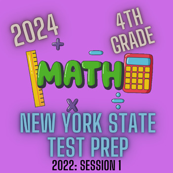 Preview of New York State Math TEST PREP 4th Grade 2024