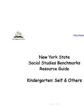 Preview of New York State Social Studies Resource Guide for Kindergarten