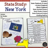 New York State Study Flap Book with Posters and Projects