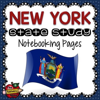 Preview of New York State Study Notebooking Pages