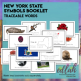 New York State Symbols Booklet - Traceable Words