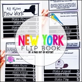 New York State Symbols Flipbook Interactive Activity for S