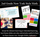 New York Style Distance Learning for 2nd Grade Math, Googl