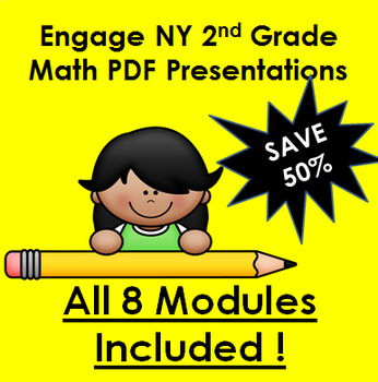Preview of New York Style MATH for Second Grade PDFs!  All 8 Second Grade Modules!