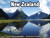New Zealand Geography and History PowerPoint Presentation