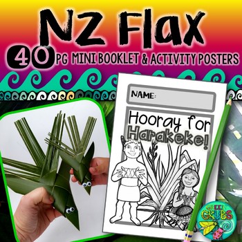 Preview of New Zealand Flax {Fun & Facts Harakeke booklet}