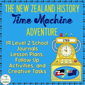 Preview of New Zealand History Reading | NZ School Journal Time Travel Adventure Level 2
