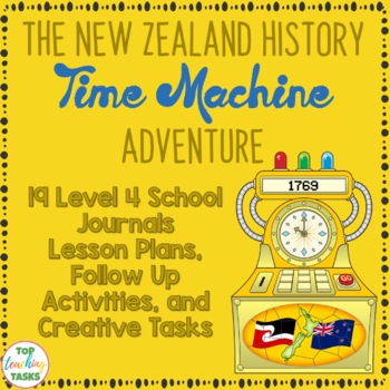 Preview of New Zealand History Reading | NZ School Journal Time Travel Adventure Level 4