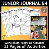 New Zealand Junior Journal 54, Level 2 Worksheets/Follow o