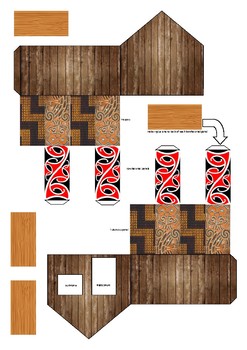 Preview of New Zealand Māori Wharenui Model