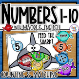 New Zealand Maori Number Matching Activity for 1 -10 - Fee