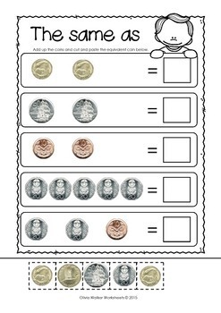 new zealand money worksheets printables lower primary