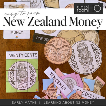 new zealand money learning about coins pack by classroomhq tpt