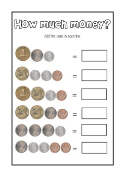 Preview of New Zealand Money Worksheets