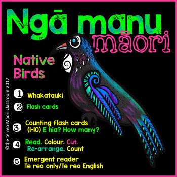 Preview of New Zealand Native Birds *Te Reo Maori*