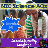 New Zealand Science Child Friendly Achievement Objectives