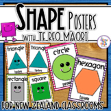 Maori & English Shape Posters - for the New Zealand Classroom