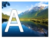 New Zealand Themed Alphabet